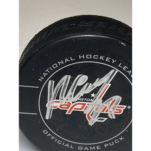Washington Capitals Alexander Semin #28 Signed Autographed NHL Hockey Puck - Picture 2 of 6